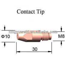 Binzel type welding contact tip /mig contact tip